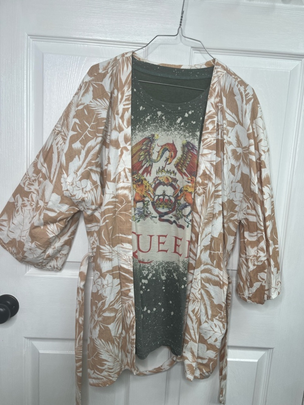 BillaBong Sweet Summer Cover Up Kimono Robe Size Medium Large